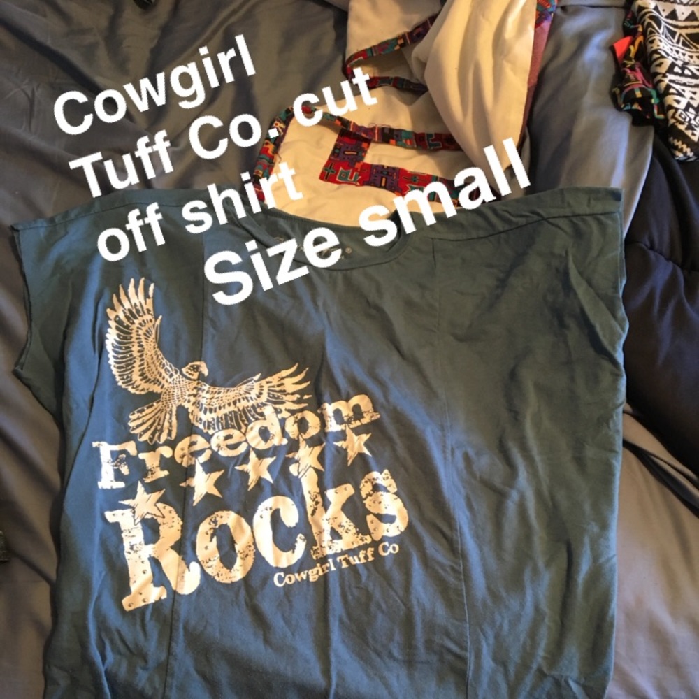Cowgirl Tuff Cutout shirt